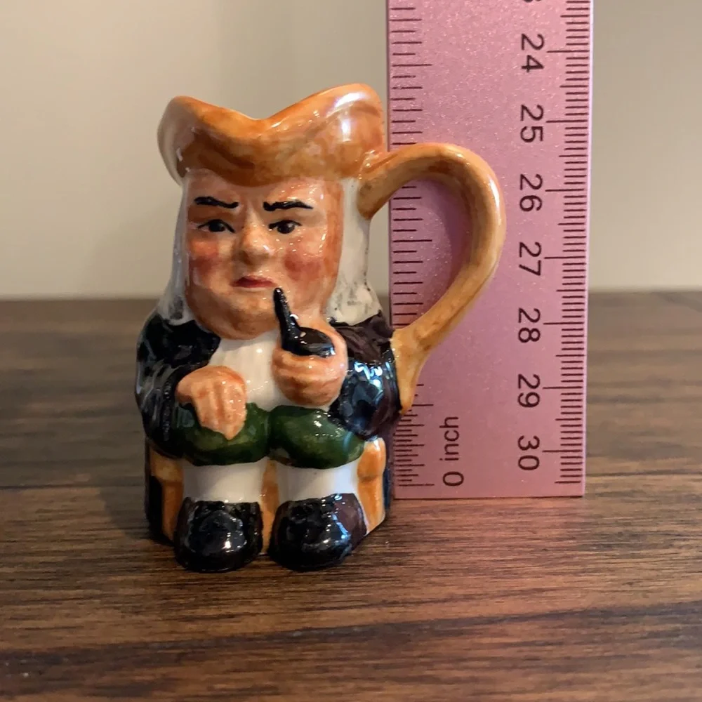 Vintage Antone England Mini Toby Pitcher